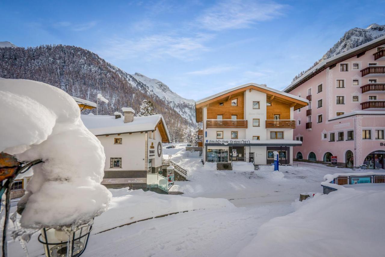 Haus Derby Appartement Samnaun Buitenkant foto