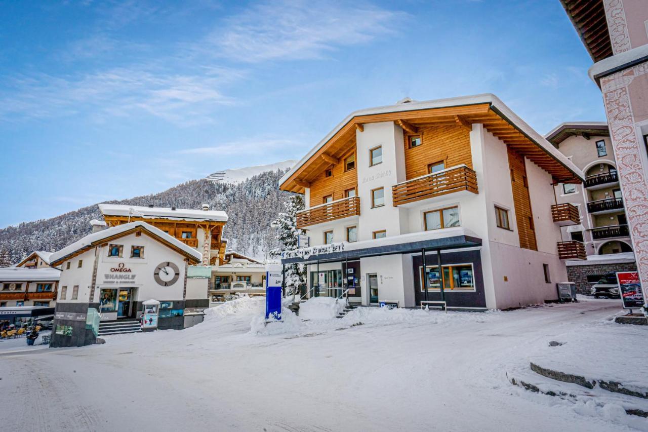 Haus Derby Appartement Samnaun Buitenkant foto